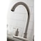 Kingston Brass FB7798SVLSP Centerset Kitchen Faucet with Plastic Sprayer, Brushed Nickel FB7798SVLSP - alternate 3